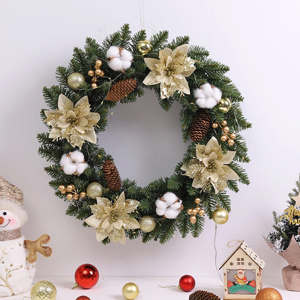 Couronne de Noël 2025 lumineuse