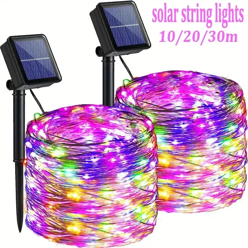 Guirlande lumineuse solaire