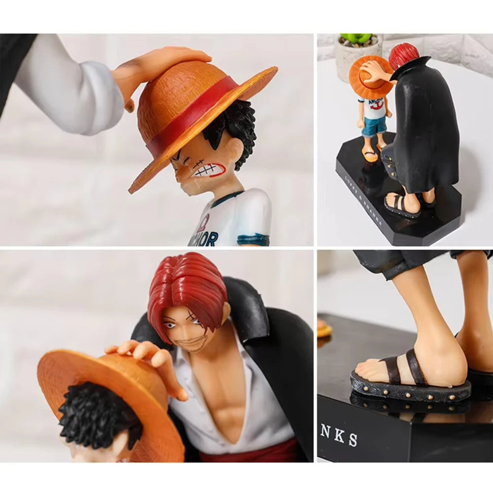 Figurine One Piece 18 cm – Shanks, Luffy