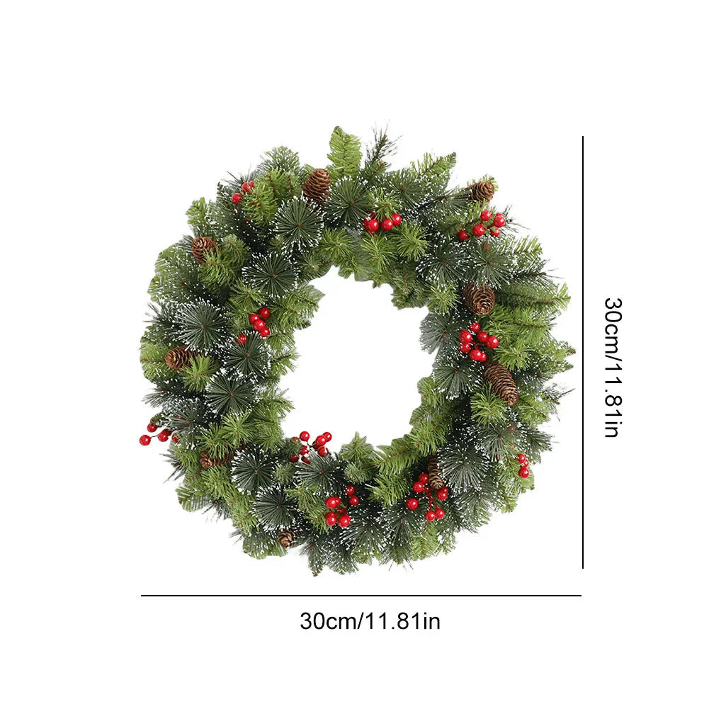 Couronne de Noël 2025 lumineuse