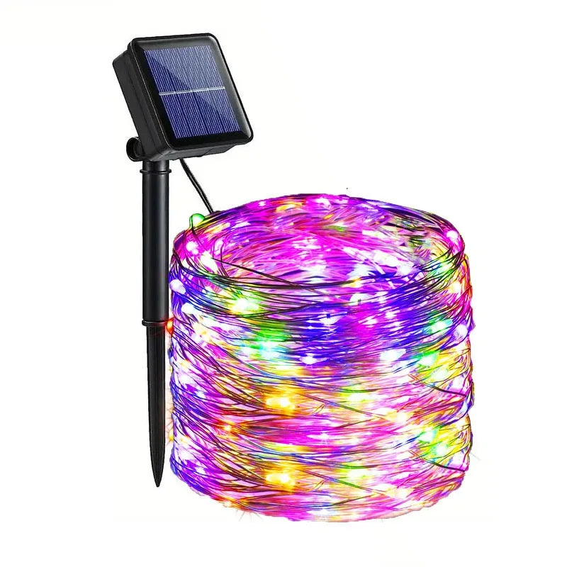 Guirlande lumineuse solaire